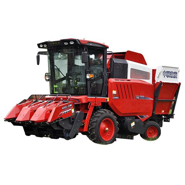 Small Corn Combine Harvester