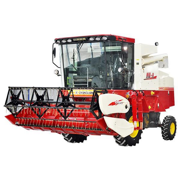 Small Wheat Combine Harvester