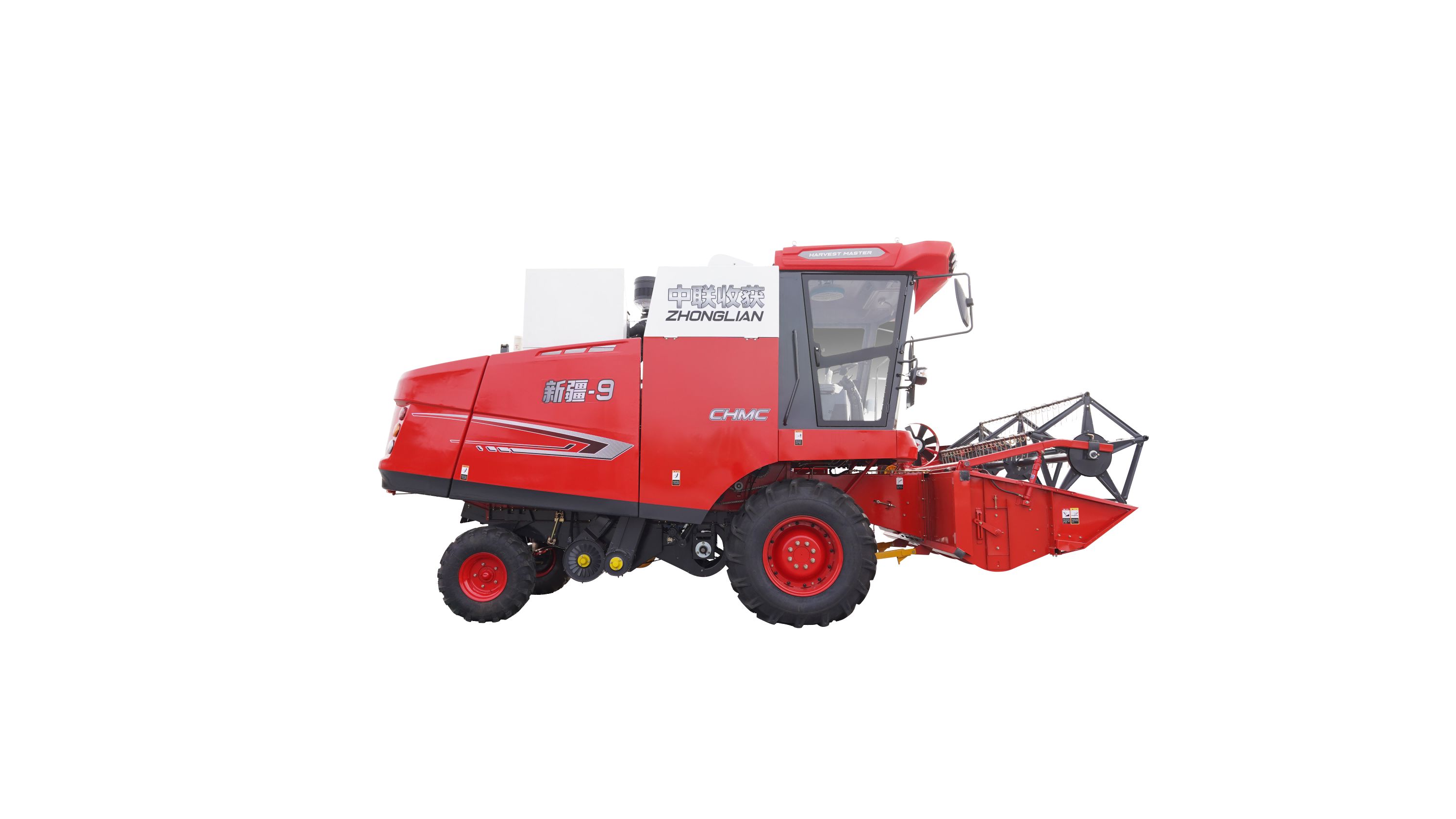 New Agricultural Large Harvester Automatic Rice Small Harvester Wheat Oilseed Rape<