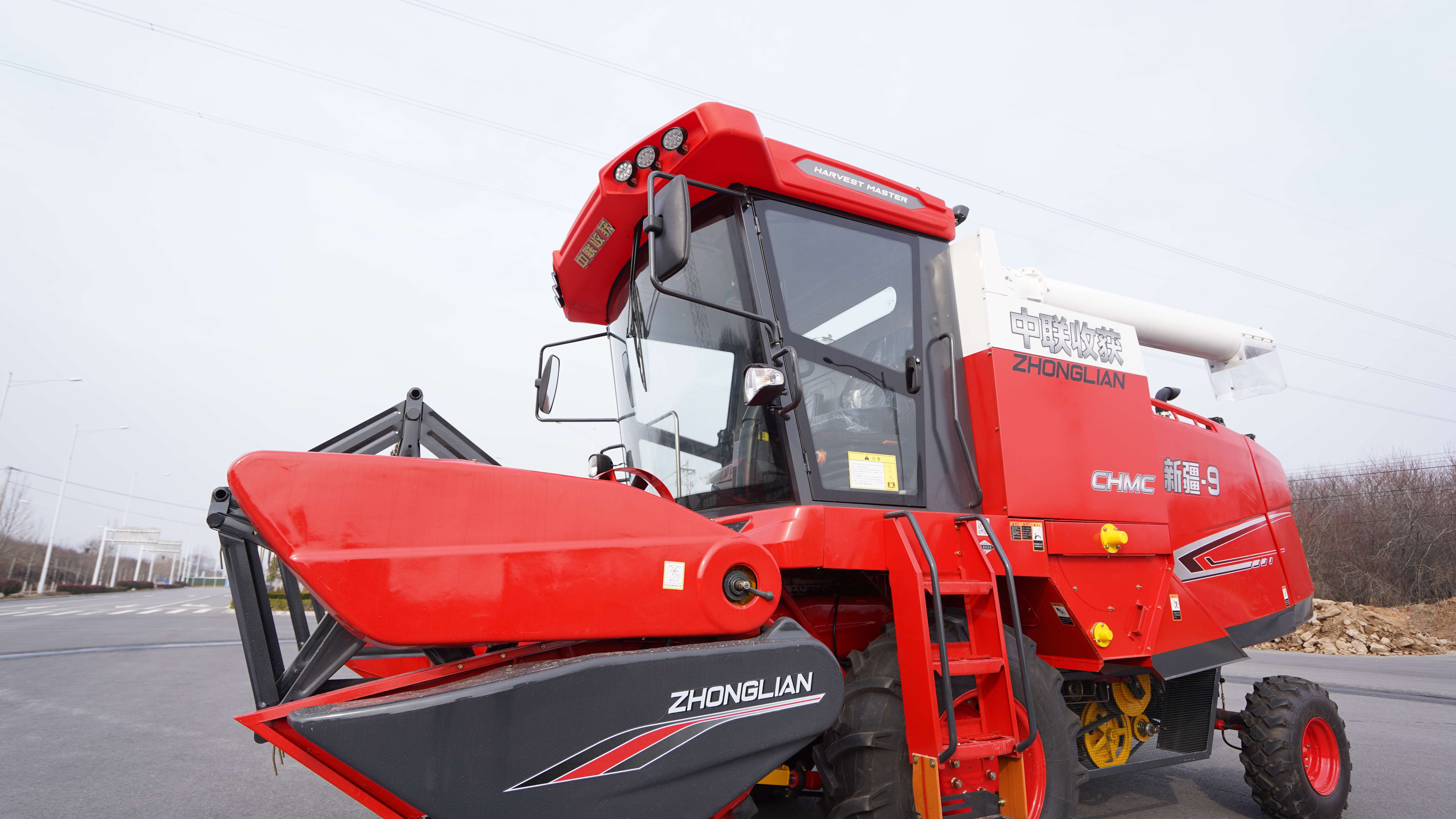 2023 Latest Model Rapeseed Combine Harvester