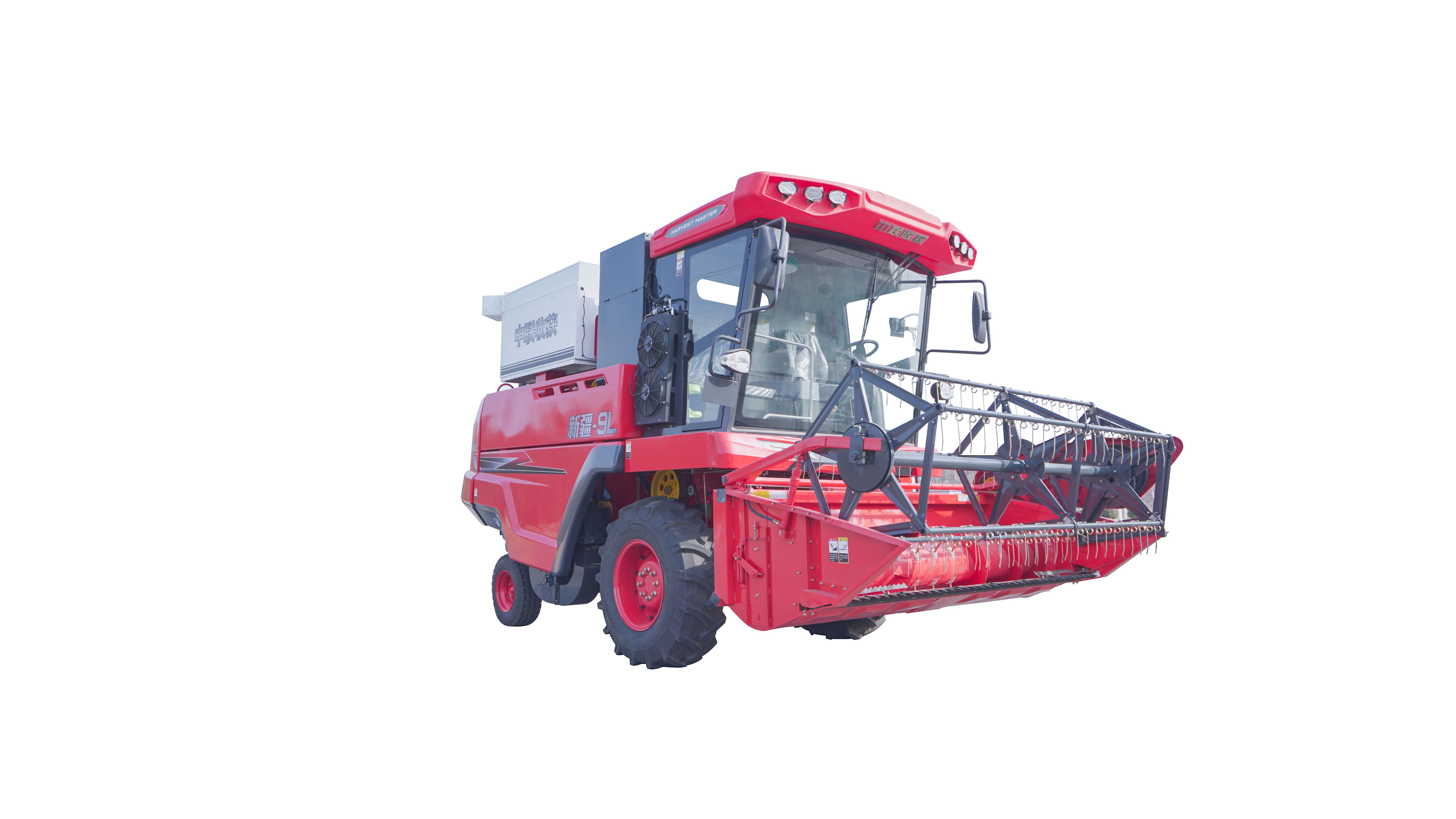 Rice Harvesting Machine Combine Harvester Wheat Cutter Machine